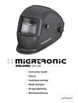 Migatronic 50119033 Basic ADF Optical Welding Helmet Guide d'installation