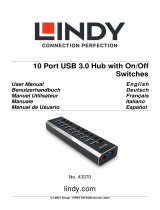 Lindy 10 Port USB 3.0 Hub Manuel utilisateur