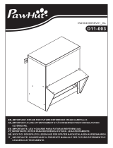 PawHut D11-003 Mode d'emploi
