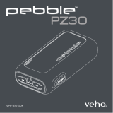 Veho Pebble PZ30 Argonaut Pro Power Bank Manuel utilisateur