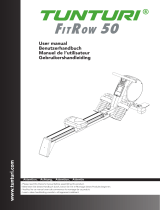 Tunturi FitRow-50 Ergometer Pedal Manuel utilisateur