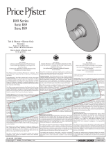 Pfister R89-9THK Specification and Owner Manual