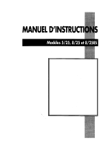 Simplicity VACUUM CHIPPER 5/25, 8/25 AND 8/25ES Manuel utilisateur