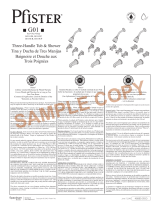 Pfister G01-81BC Specification and Owner Manual