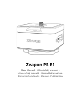 ZEAPON PS-E1 PONS Motorized Pan Head Manuel utilisateur