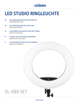 Dörr SL-480 SET LED STUDIO RING LIGHT Manuel utilisateur