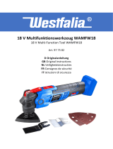 Westfalia WAMFW18 18V Multi-Function Tool Manuel utilisateur