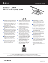 Current Element L2000 Horticulture LED Lighting System Guide d'installation