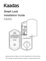 Kaadas KA202 Smart Door Lock Guide d'installation