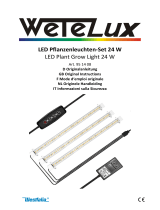 Wetelux 95 14 08 LED Plant Grow Light 24 W Manuel utilisateur