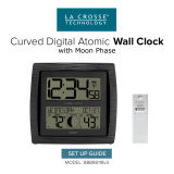 La Crosse TechnologyBBB86118v3 Curved Digital Atomic Wall Clock