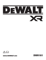 DeWalt DWH161 Manuel utilisateur