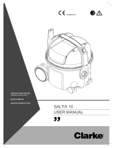 Clarke SALTIX 10 HEPA Canister Vacuum Manuel utilisateur