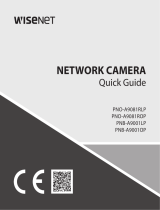 Wisenet PNO-A9081RLP Network Camera Mode d'emploi