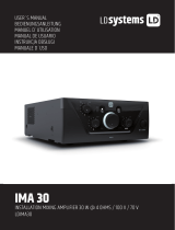 LD systems LD IMA 30 Mixing Amplifier Manuel utilisateur