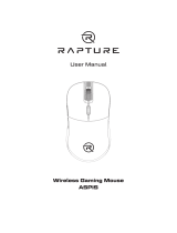 RAPTURE RPT-GMSA3370xx- ASPIS Wireless Gaming Mouse Manuel utilisateur