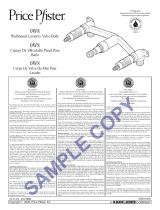 Pfister 0W8-0100 Specification and Owner Manual