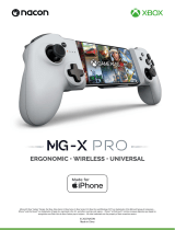 XBOX MIG-X PRO Smartphone Controller Manuel utilisateur