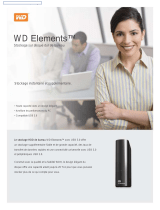Western Digital WD 2 TB Elements Portable External Hard Drive Manuel utilisateur