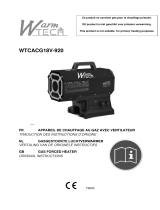 Warm Tech WTCACG18V-920 Manuel utilisateur