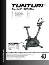 Tunturi Cardio Fit B35 Bike Manuel utilisateur