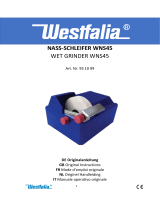 Westfalia Nass-Schleifer WNS45 Mode d'emploi