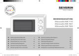 SEVERIN MW 7770 Microwave Manuel utilisateur