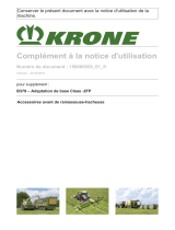 Krone Adaptation de base Claas -2FP Mode d'emploi