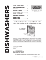 Monogram CDT845P4NW2 Stainless Steel Interior Dishwasher Le manuel du propriétaire