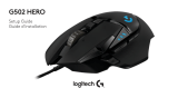 Logitech G502 HERO Gaming Mouse Mode d'emploi