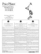 Pfister Portola R89-8RPY Specification and Owner Manual