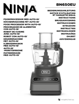 Ninja BN650EU Food Processor Manuel utilisateur