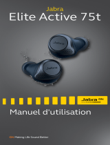 Jabra Elite Active 75t - Titanium Black Manuel utilisateur