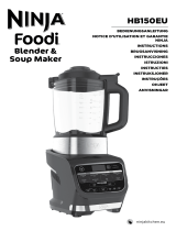 Ninja HB150EU Blender and Soup Maker Mode d'emploi