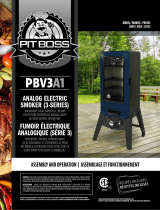 Pit Boss PBV3A1 Analog Electric Smoker (3-Series) Manuel utilisateur