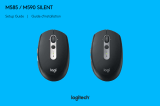 Logitech M585, M590 Silent Wireless Mouse Mode d'emploi