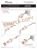 Pfister Tenet HHL-LG16TNTD Specification and Owner Manual