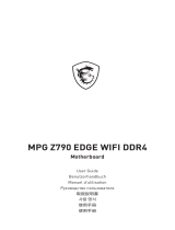 MSI MGP Z790 EDGE WIFI DDR4 Motherboard Mode d'emploi