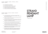 muuto Strand Pendant Lamp Closed Ø60 Manuel utilisateur