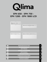 QLIMA EPH750LCD Manuel utilisateur