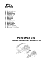 Pontec 2500 PondoMax Eco Pond Pump Manuel utilisateur
