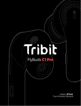 Tribit FlyBuds C1 Pro User Le manuel du propriétaire