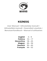 Marvo KG965G Mechanical Keyboard Manuel utilisateur