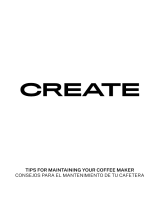 Create THERA STYLANCE PRO Automatic Espresso Coffee Machine Mode d'emploi