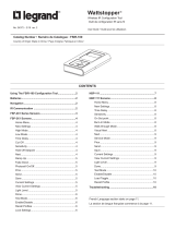 Legrand FSIR-100 Occupancy Sensor Remote Control Manuel utilisateur