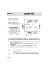 Unitronics IO-TO16 I/O Expansion Module Manuel utilisateur