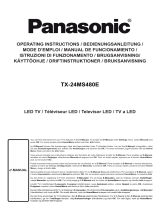 Panasonic TX24MS480E Guide de démarrage rapide