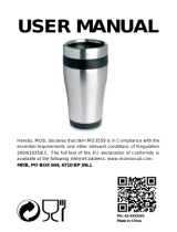 MOB MO3559 RAM Stainless steel cup 455 ml Manuel utilisateur