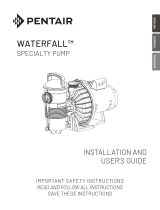 Pentair WaterFall Specialty Pumps Mode d'emploi