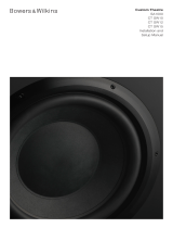 Bowers Wilkins SA1000, CT SW10, CT SW12, CT SW15 Custom Theatre Guide d'installation
